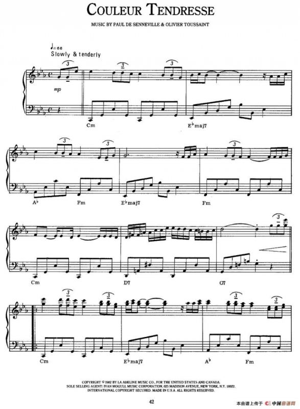 Couleur Tendresse（万种柔情）