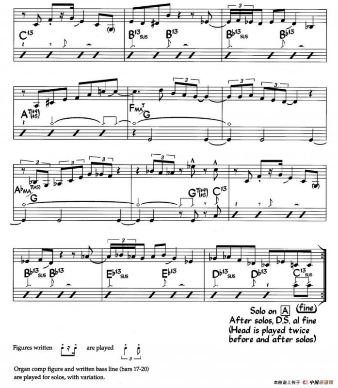 Friday Night at the Cadillac Club（爵士钢琴曲）