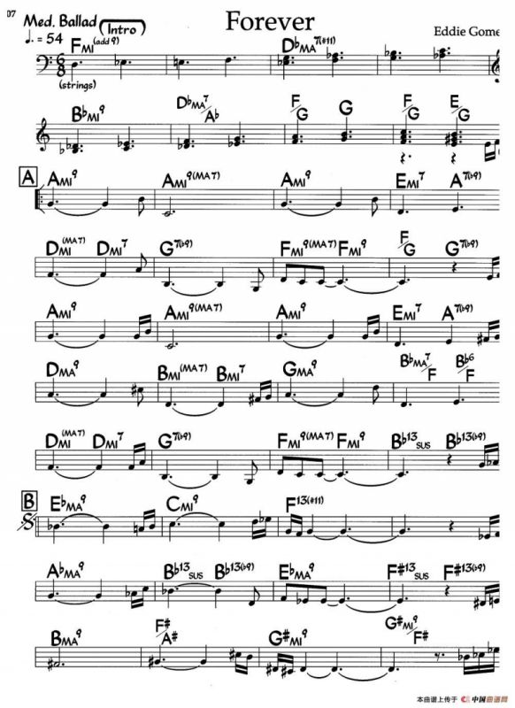Forever（永恒）（爵士钢琴曲）