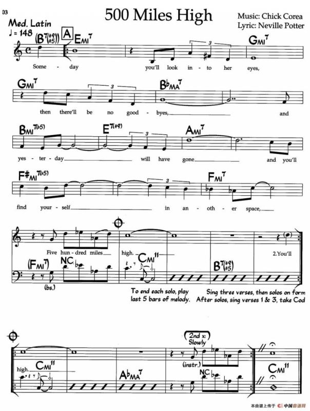 500 Miles High（爵士钢琴曲）
