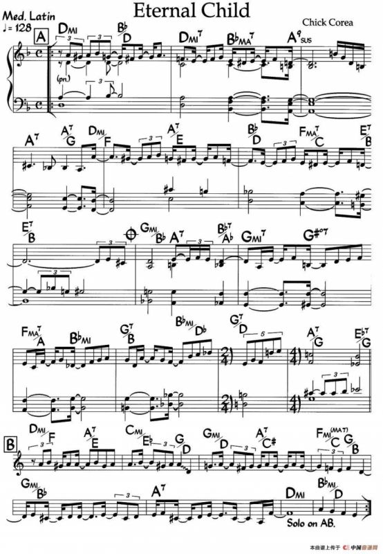 Eternal Child（爵士钢琴曲）