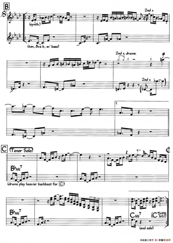 Escher Sketch（爵士钢琴曲）