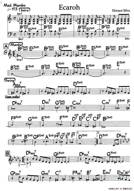 Ecaroh（爵士钢琴曲）