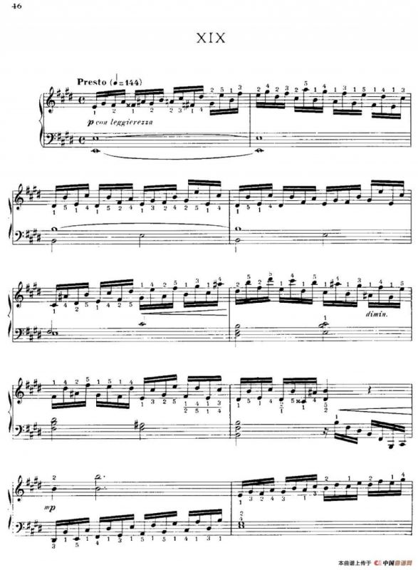 20 Petites Etudes, Op.91（20首小型练习曲）（19）