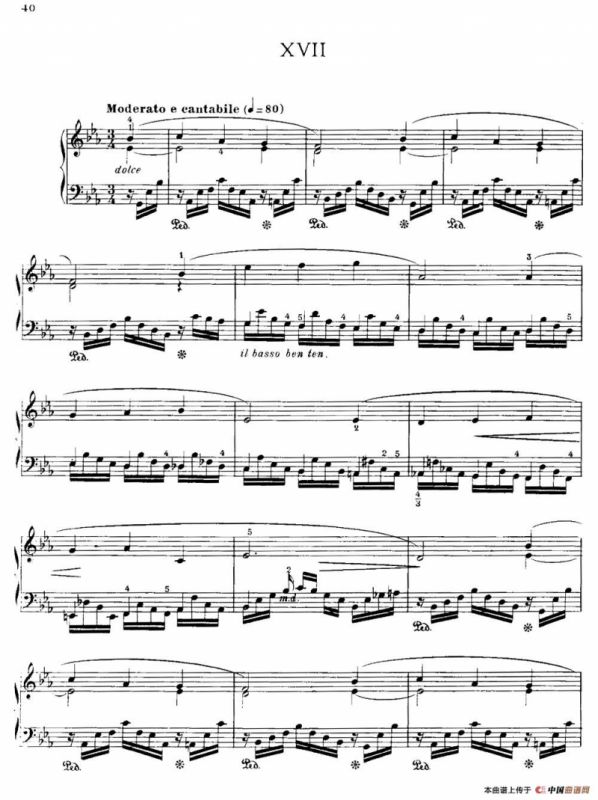 20 Petites Etudes, Op.91（20首小型练习曲）（17）