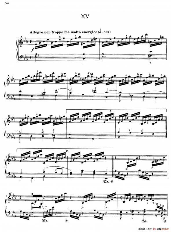20 Petites Etudes, Op.91（20首小型练习曲）（15）