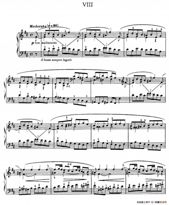 20 Petites Etudes, Op.91（20首小型练习曲）（8）