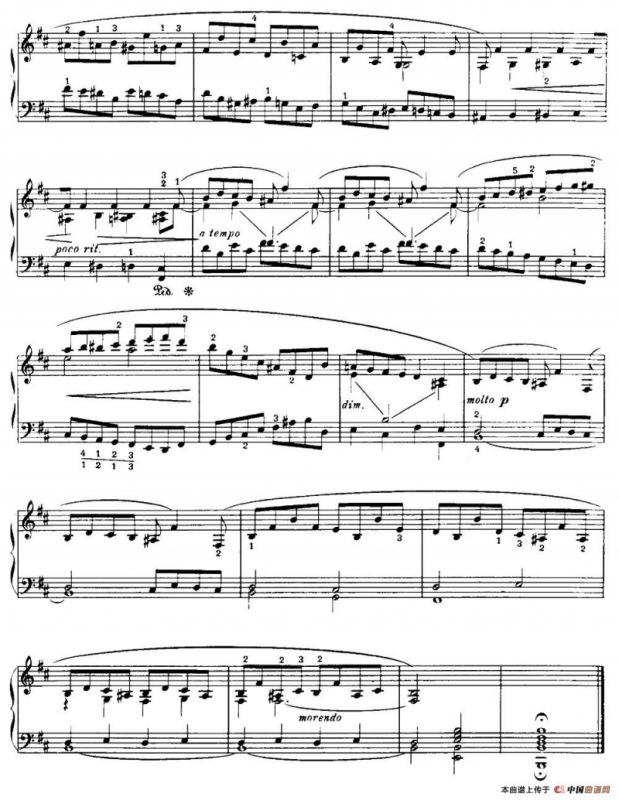 20 Petites Etudes, Op.91（20首小型练习曲）（8）