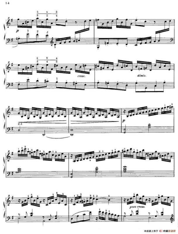 20 Petites Etudes, Op.91（20首小型练习曲）（7）