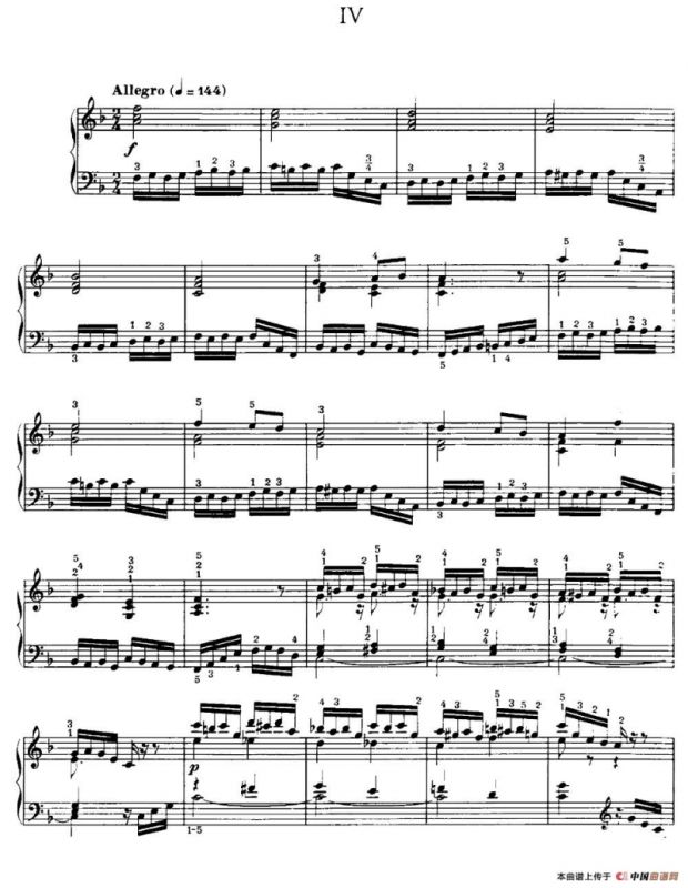 20 Petites Etudes, Op.91（20首小型练习曲）（4）