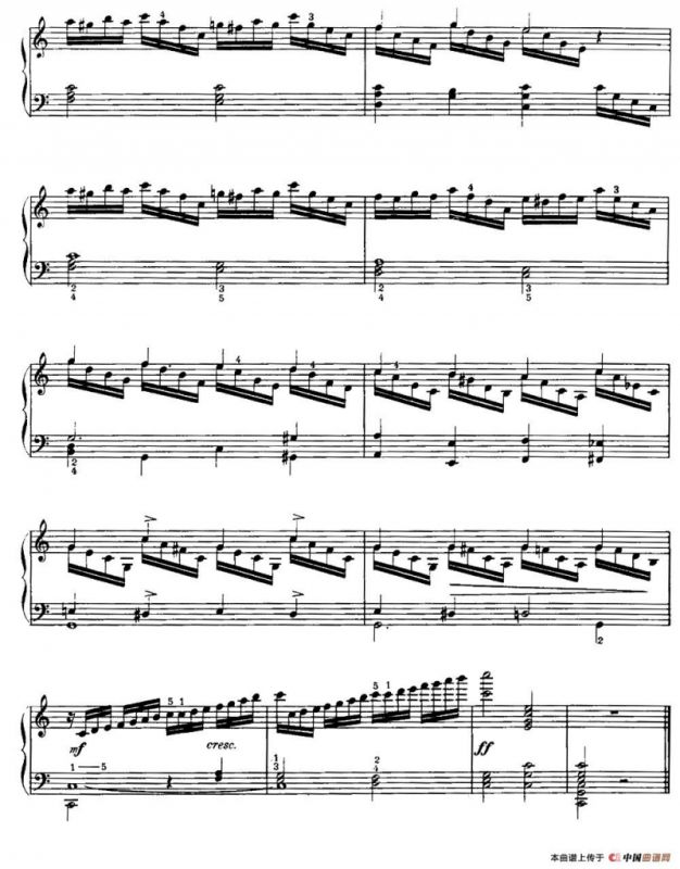 20 Petites Etudes, Op.91（20首小型练习曲）（2）