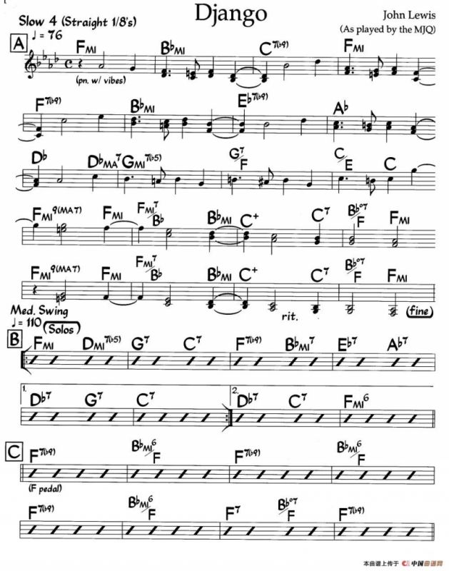 Django（爵士钢琴曲）