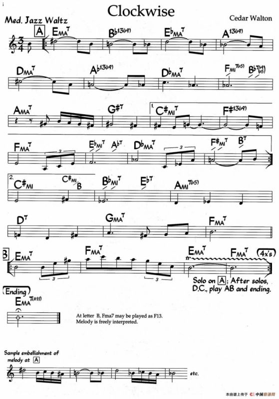 Clockwise（爵士钢琴曲）