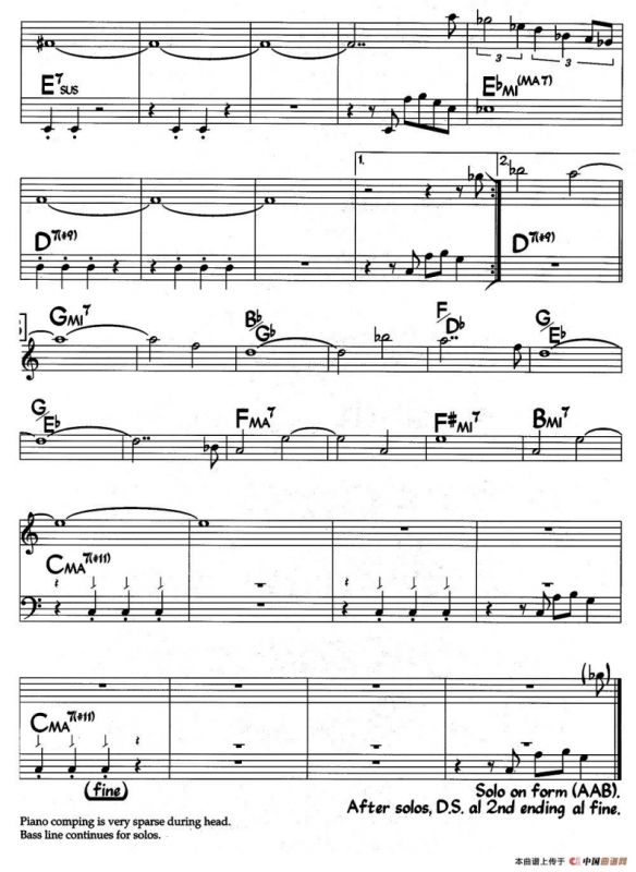 Choices（选择）（爵士钢琴曲）