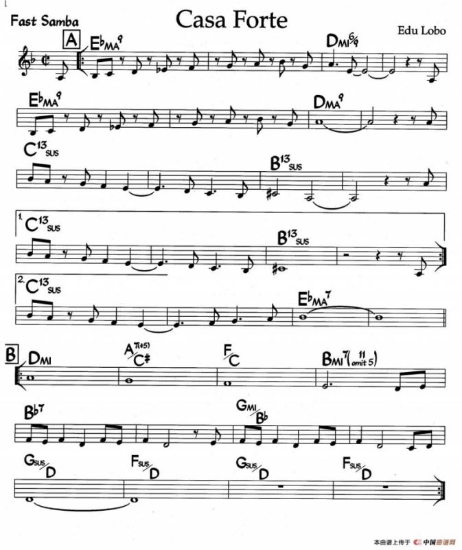 Casa Forte（爵士钢琴曲）