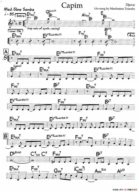 Capim（爵士钢琴曲）