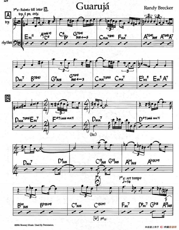 Guaruja（爵士钢琴曲）