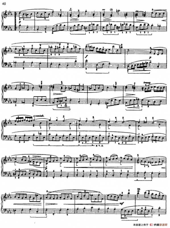 第四组曲：降E大调·第二加伏特