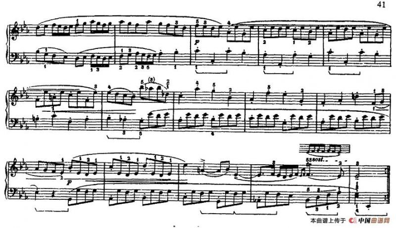 第四组曲：降E大调·第二加伏特