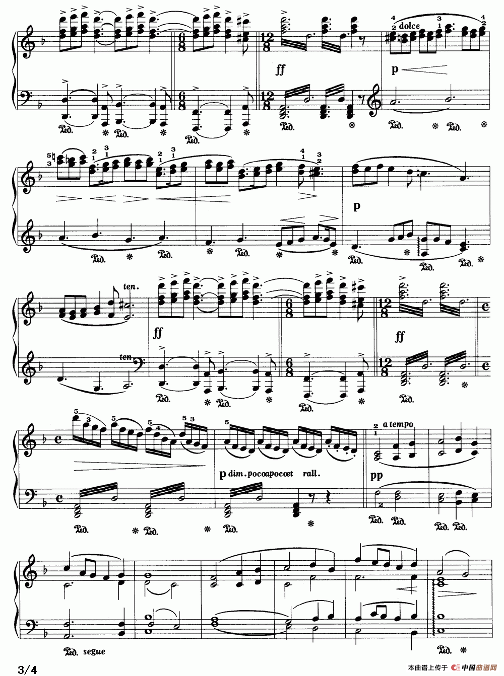 三钟经（选自《绘画风景》组曲）