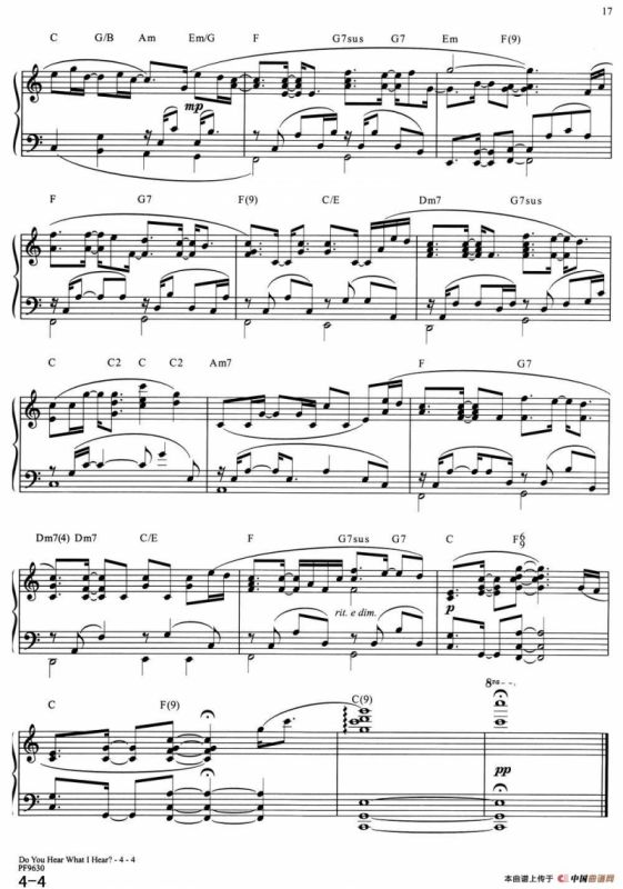 Do you hear what I hear?