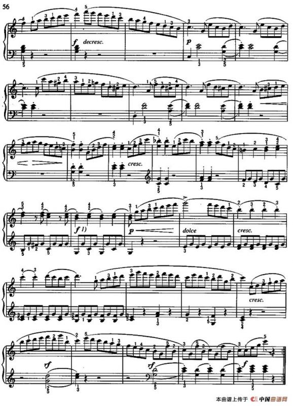 小奏鸣曲（Op.55 No.1）（库劳作曲版）