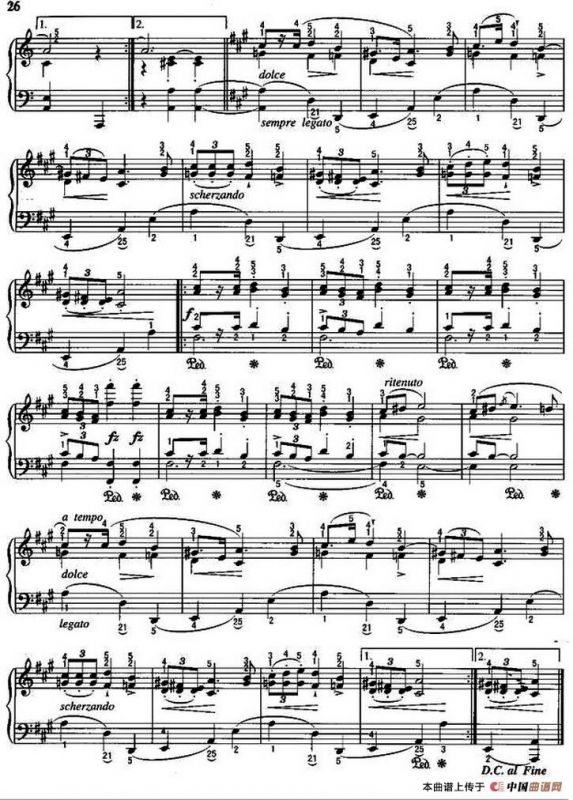 玛祖卡（第5首）