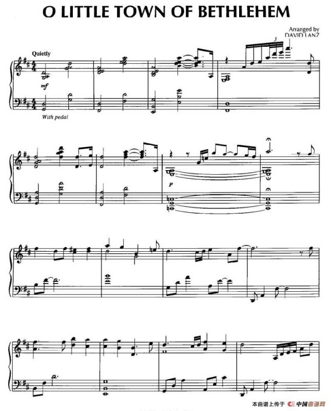 O Little Town Of Bethlehem