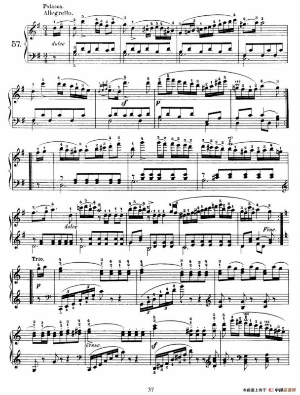 One Hundred and Ten Easy and Progressive Exercises Op.453（车尔尼110首简易练习曲 52——60）