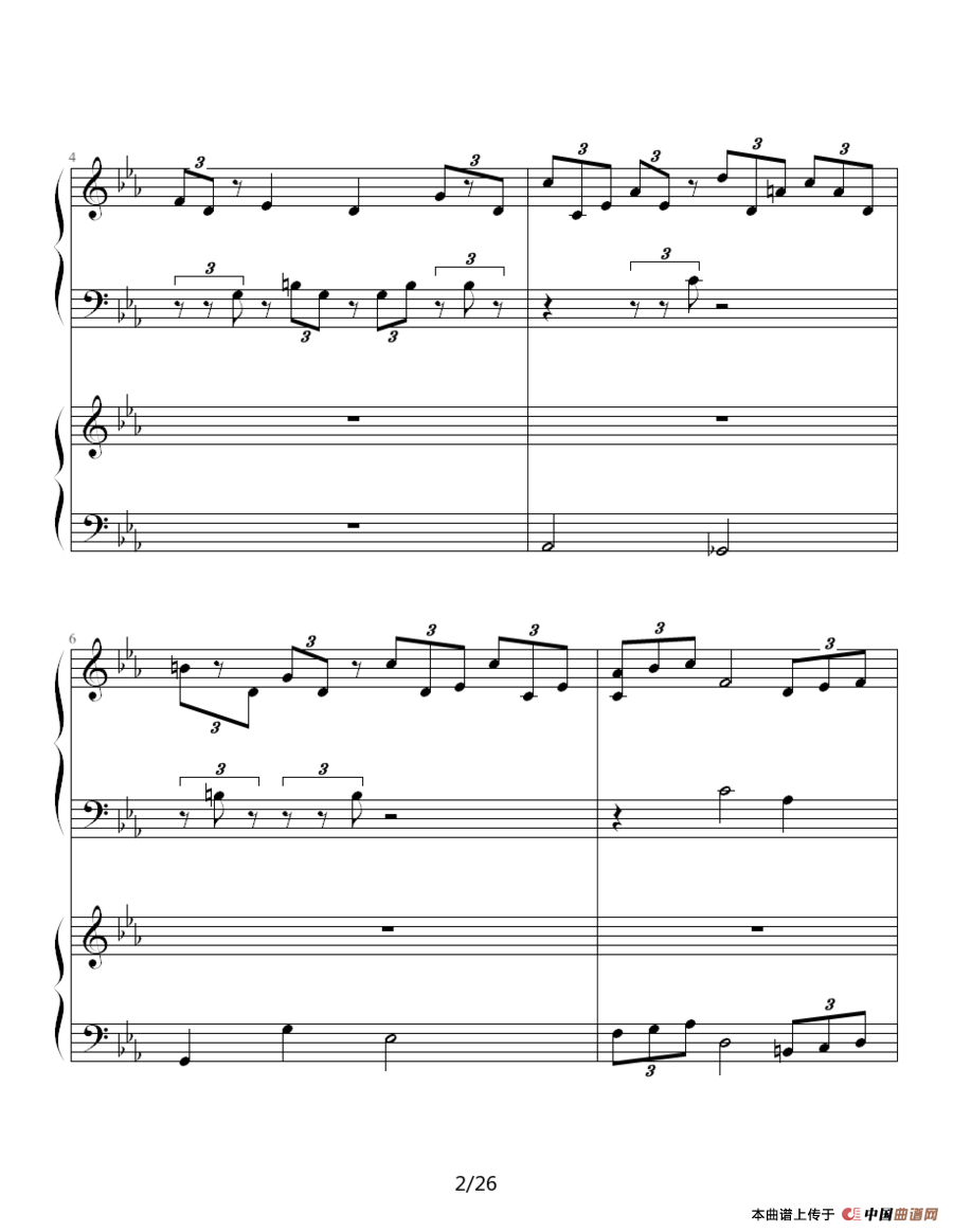 ココロの音（双钢琴）