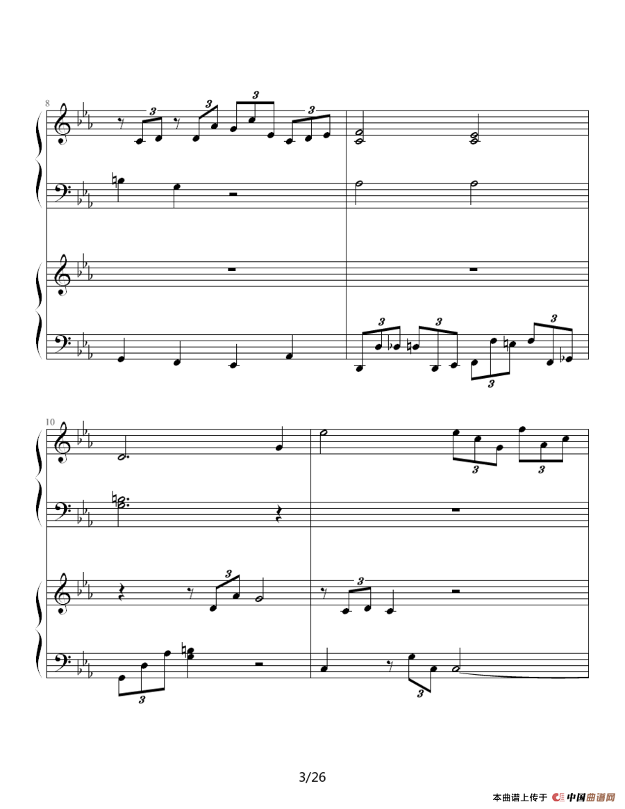 ココロの音（双钢琴）