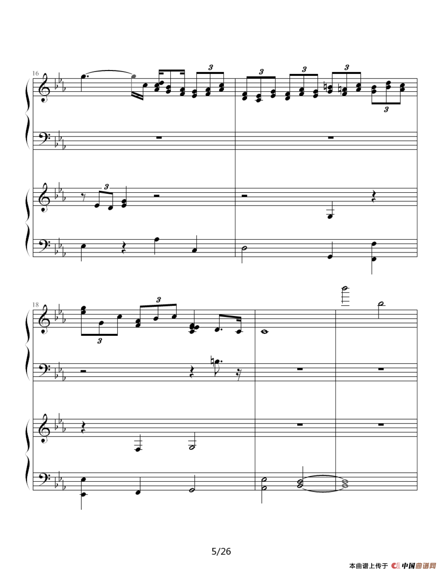 ココロの音（双钢琴）