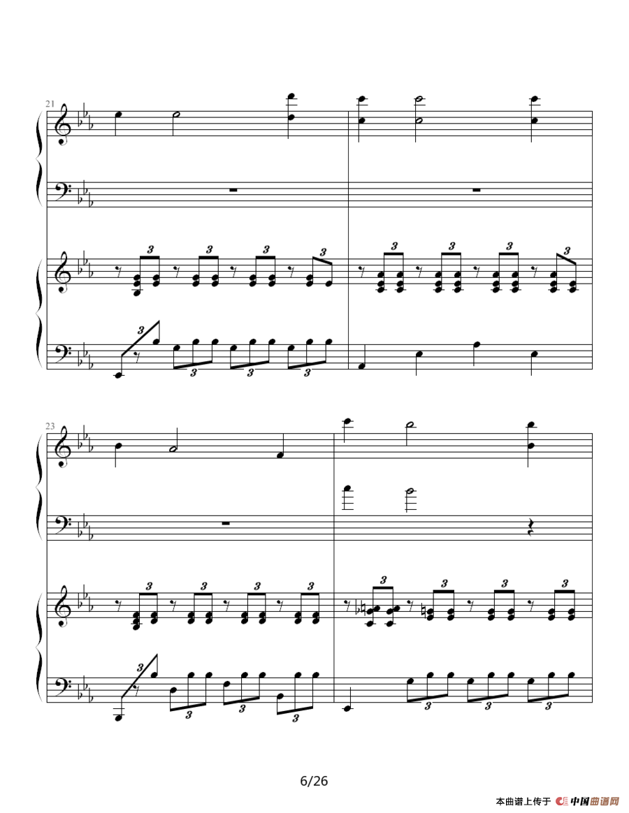 ココロの音（双钢琴）