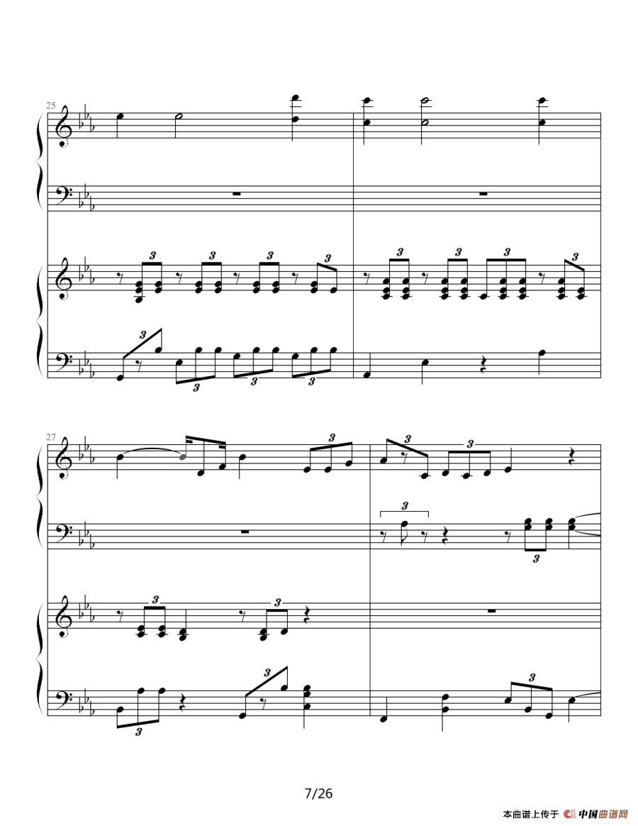 ココロの音（双钢琴）