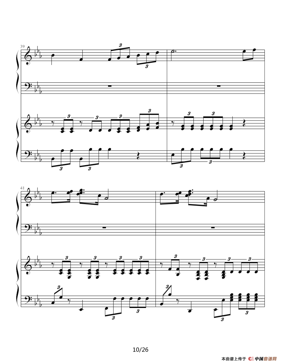 ココロの音（双钢琴）