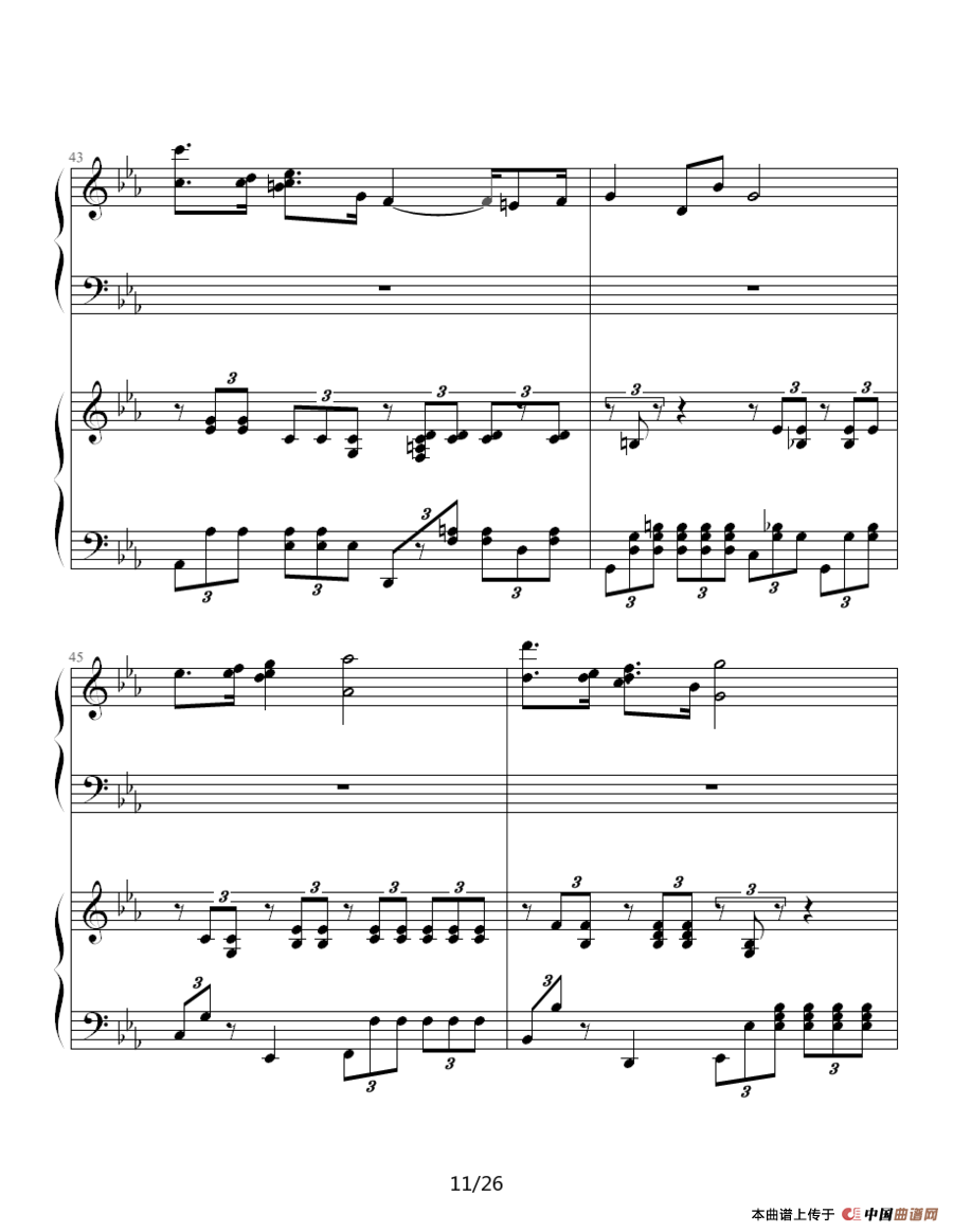 ココロの音（双钢琴）