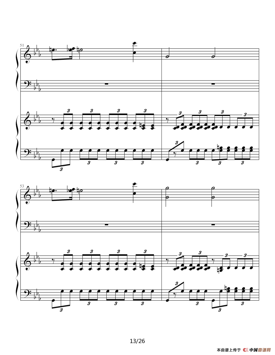 ココロの音（双钢琴）