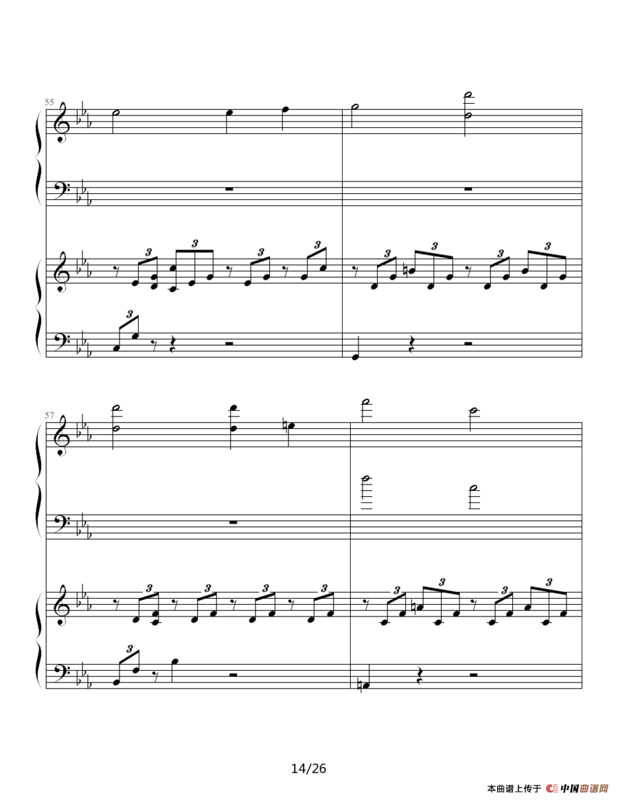 ココロの音（双钢琴）