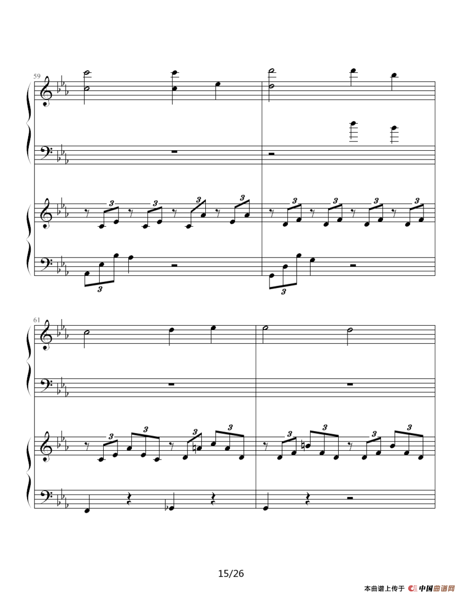 ココロの音（双钢琴）