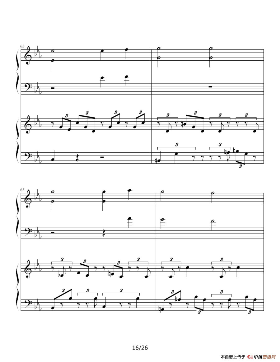 ココロの音（双钢琴）