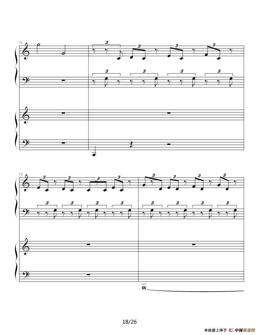 ココロの音（双钢琴）