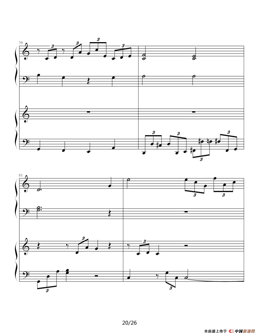 ココロの音（双钢琴）