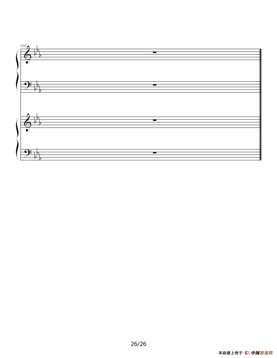 ココロの音（双钢琴）