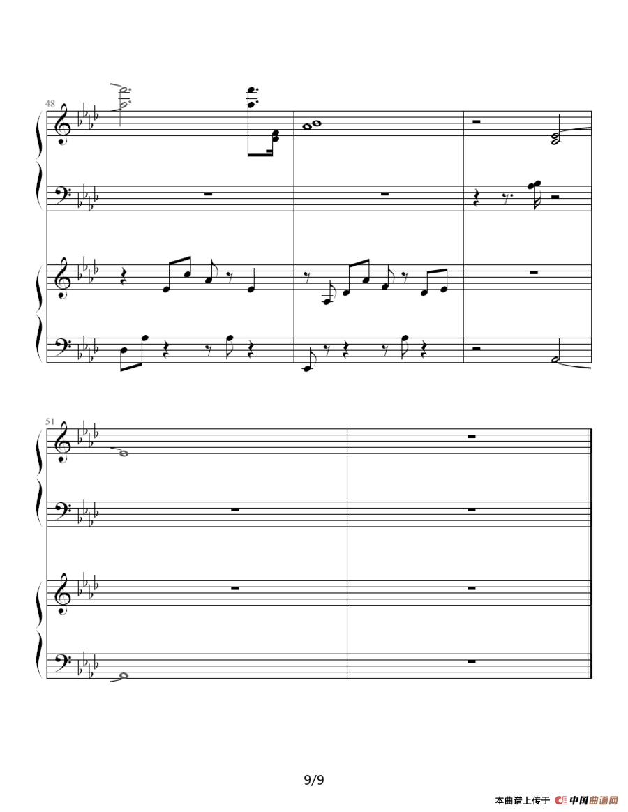 大好きだよ（双钢琴）