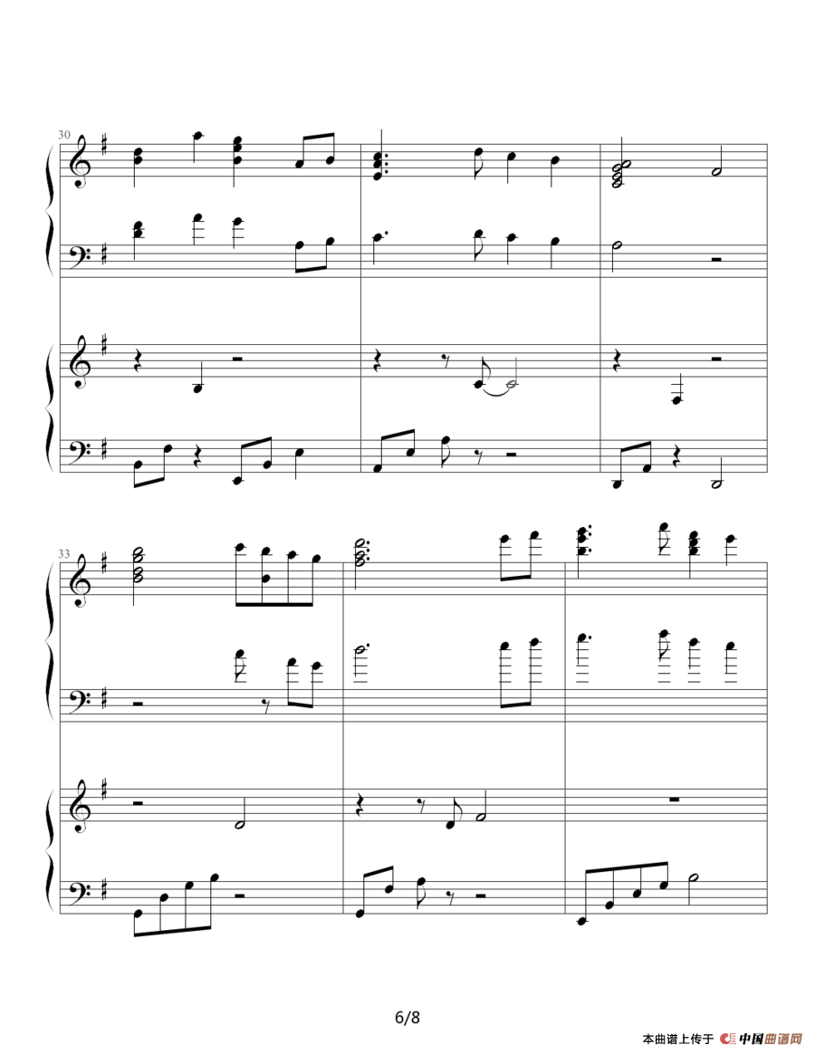 close to you（靠近你）（《悠长假期》插曲）（双钢琴）