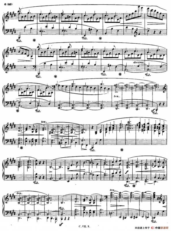 E大调钢琴谐谑曲Op.54（第四号）