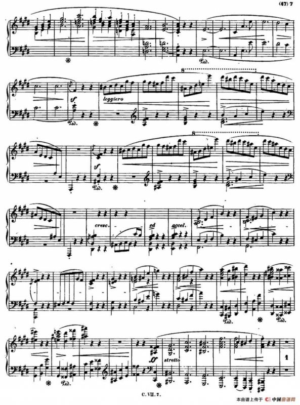 E大调钢琴谐谑曲Op.54（第四号）