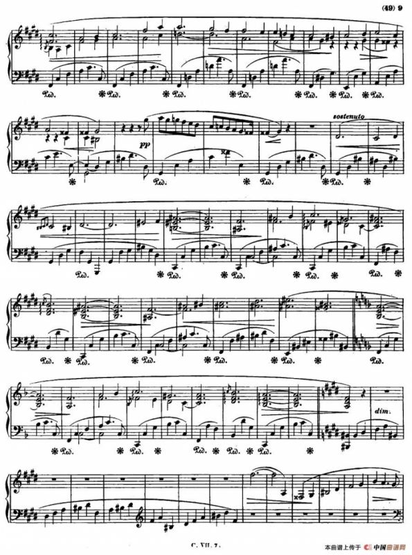 E大调钢琴谐谑曲Op.54（第四号）