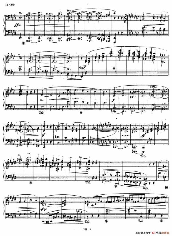 E大调钢琴谐谑曲Op.54（第四号）