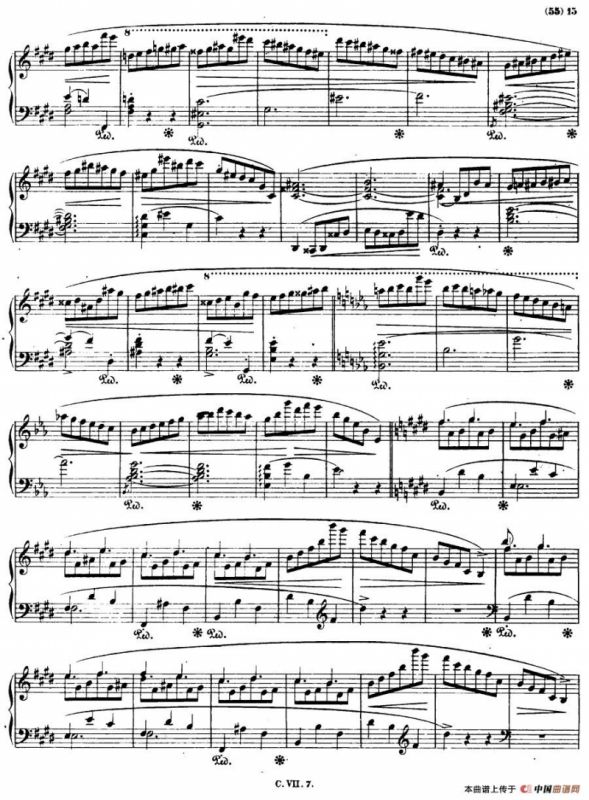 E大调钢琴谐谑曲Op.54（第四号）